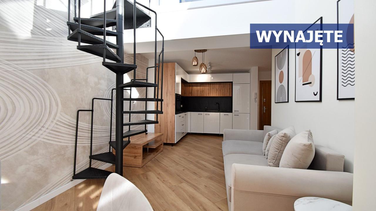 KOMFORTOWY APARTAMENT DWUPOZIOMOWY Z TARASEM 